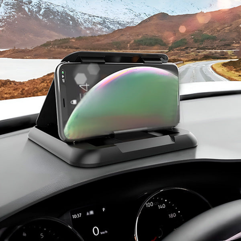 Støtte til fleksibel telefon i bilen