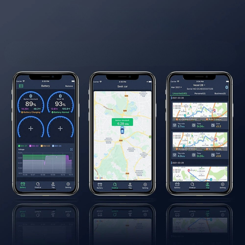 Testeur De Batterie Voiture Bluetooth – Surveillance En Temps Réel