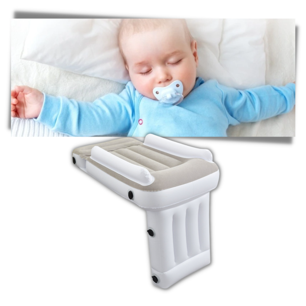 Children's Inflatable Bed - Travel Comfort & Quick Installation