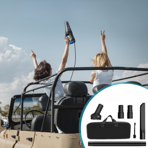 Výkonný vysavač – Účinné čištění i ve stínu