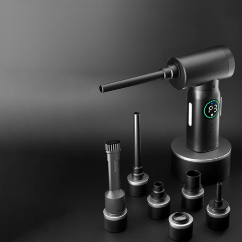 مكنسة كهربائية محمولة - تنظيف سريع ومتعدد الاستخدامات