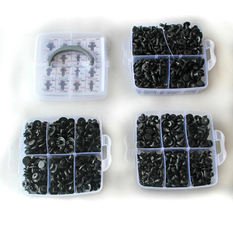 مجموعة كاملة من مشابك هيكل السيارة – مثالية للإصلاحات