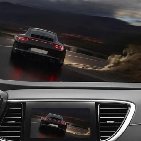 كاميرا سيارة - الأمان والرؤية الأمامية عالية الدقة