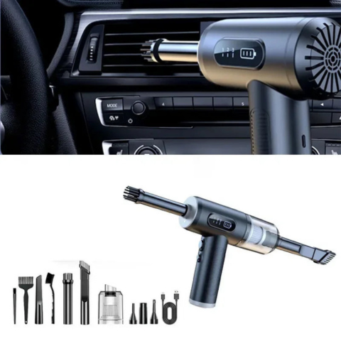 Kabelloser Staubsauger für das Auto — Leistungsstarke Reinigung und makellose Sauberkeit