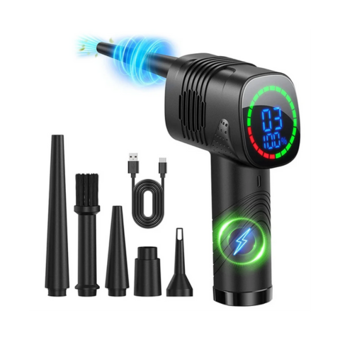 Trådløs 2-i-1 Bilstøvsuger – Alsidig og Hurtig Rengøring