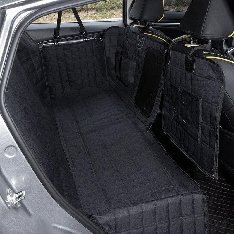 犬用カーシートカバー-完全保護&簡単取り付け