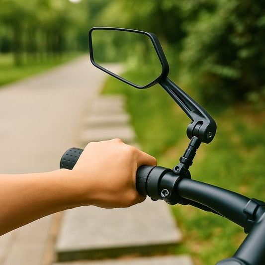 مرآة دراجة - الأمان ورؤية بانورامية