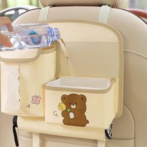 Organisateur De Siège Arrière De Voiture — Idéal Pour Voyages Et Quotidien