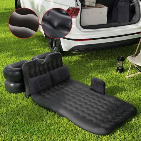 Φουσκωτό Στρώμα Για Αυτοκίνητο — Εύκολη Και Γρήγορη Εγκατάσταση