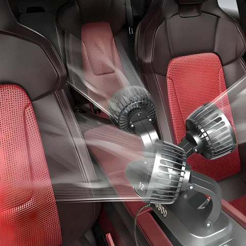 Mini Blæser med Tre Hoveder – Optimal Friskhed i Bilen