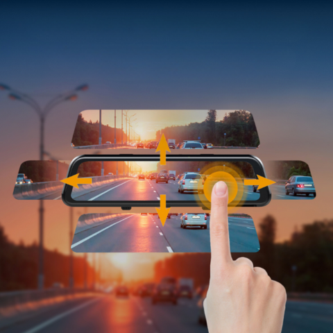 Spejl med Bakkamera – Total Sikkerhed og Konnektivitet