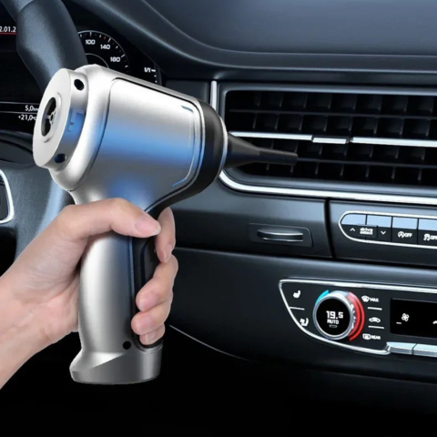 Kabelloser Staubsauger und Bläser – Präzise Reinigung für das Auto