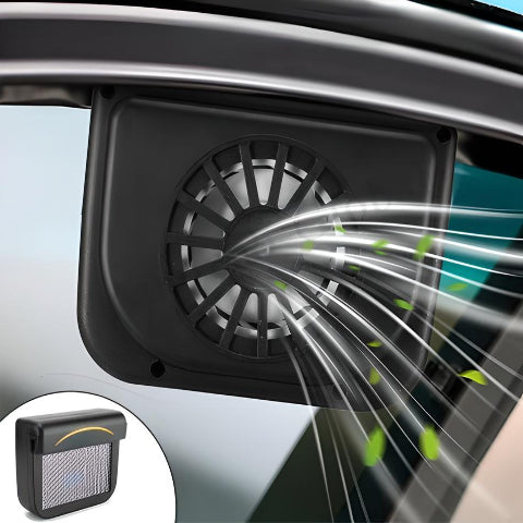 מאוורר סולארי לרכב – רעננות מיידית