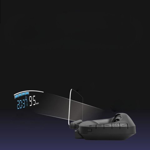 Head-Up Display For Car – Speed And Real-Time Data