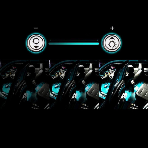 LED Ambiance Auto Kit – Kleurrijke Lichten Reagerend Op Geluid