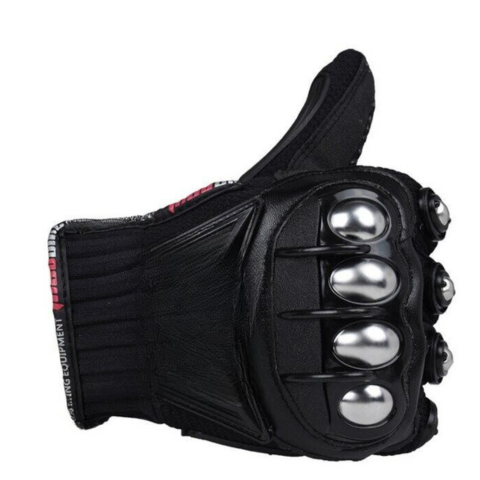 Motorcycle Gloves With Reinforced Shells – Ideal For On-Road And Off-Road
