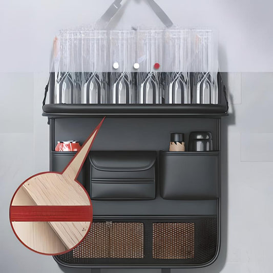 منظم مقعد السيارة مع جهاز لوحي مدمج - ضمان الراحة والعملية