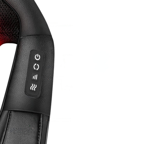 Dispositivo de Masaje Calentador — Relajación para Cuello, Espalda y Hombros