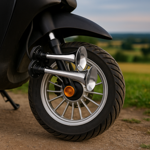 بوق عالمي — مثالي للسيارة والدراجة النارية والشاحنة