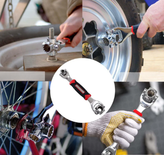 Dual Head Torque Wrench – Precise Adjustment and Ergonomic Grip