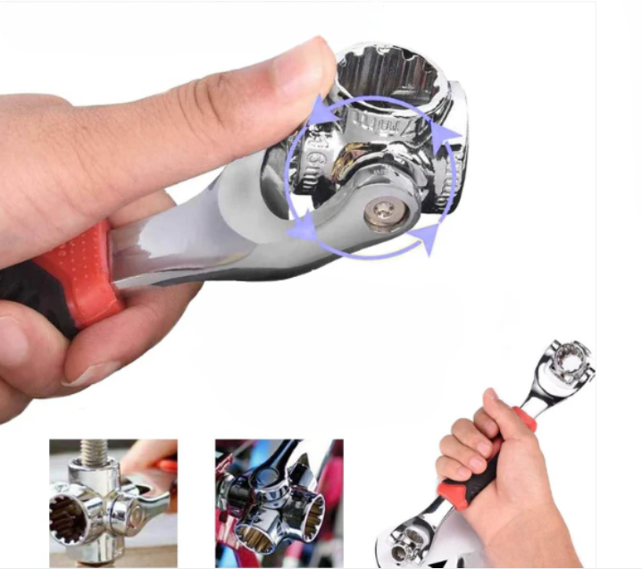 ダイナモメトリックレンチ ダブルヘッド – 精密調整とエルゴノミックグリップ