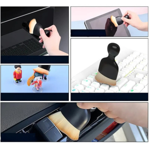Brosse Compacte Pour Intérieur Voiture – Dépoussiérage Impeccable