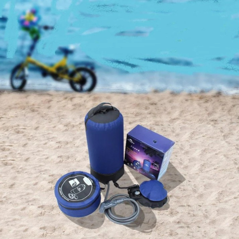 Portable Camping Shower - Outdoor Hygiene & Compact Size
