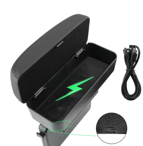 Central Console Armrest For Car - Comfort And Practical Storage