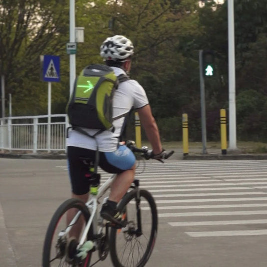 LED Backpack Signaling with Remote Control