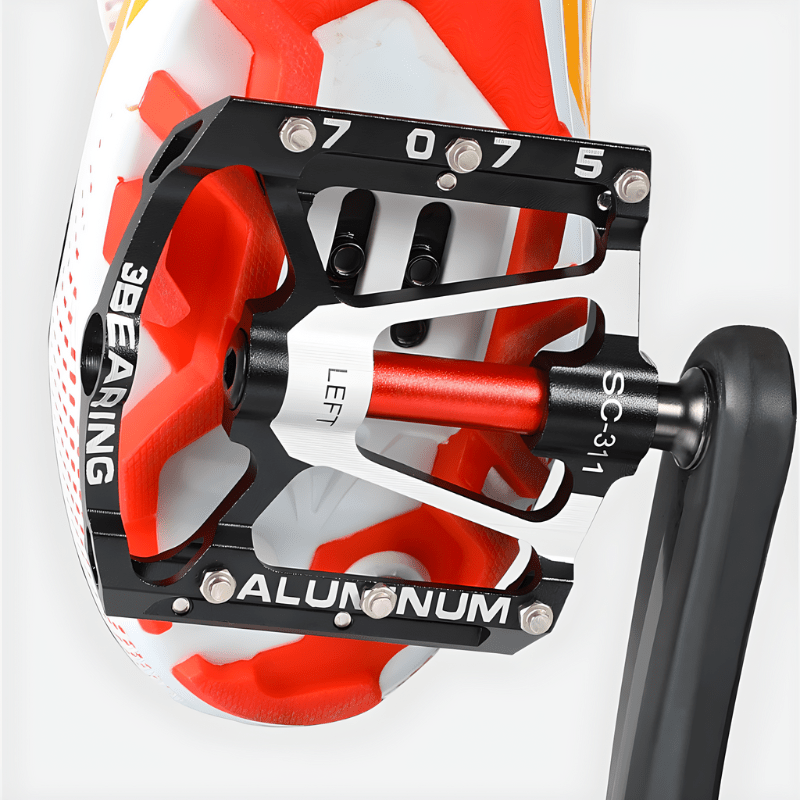 Ultra lehké protiskluzové pedály na kolo — odolné pro všechny silnice 