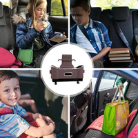 Rear Seat Organizer With Hooks And Storage Box - Optimized Space & Tidy Car