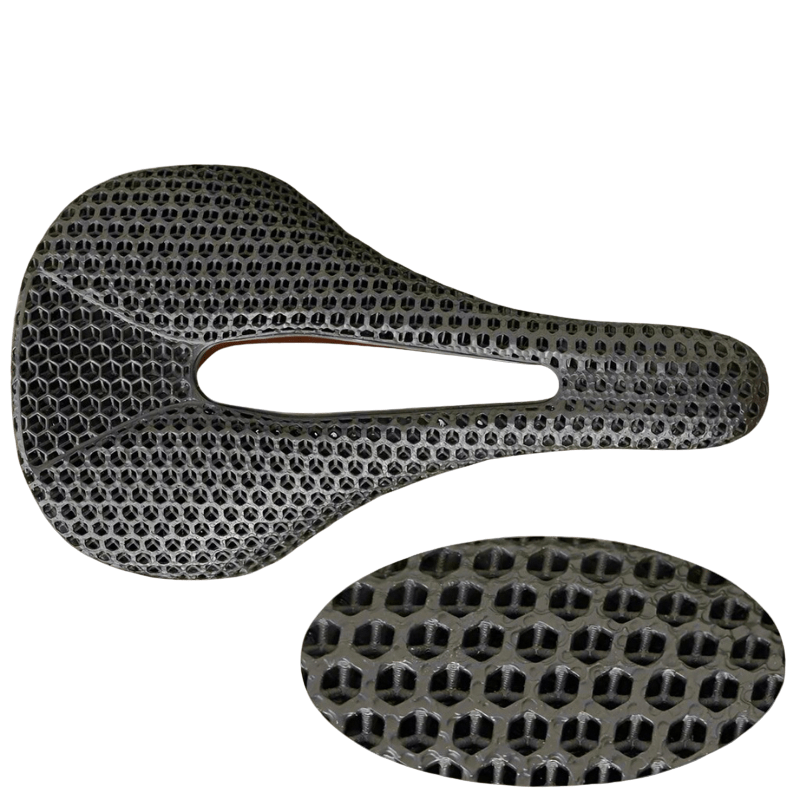 Ultralight Bicycle Seat with Printed Structure — Comfort and Performance 