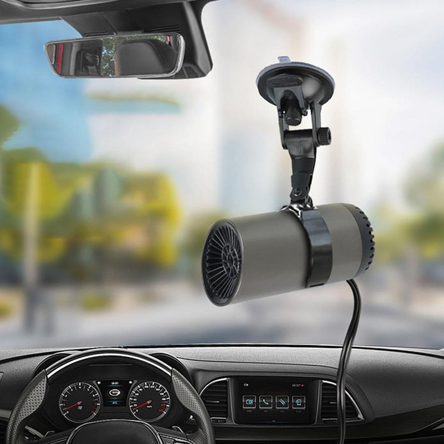 Apparecchio Riscaldante Elettrico Per Auto — Anti-Appannamento E Anti-Umidità 