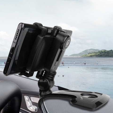 دعم هاتف السيارة - دوران 1200 درجة وثبات آمن 