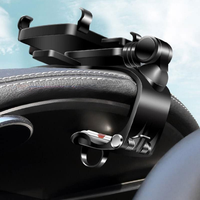 دعم هاتف السيارة - دوران 1200 درجة وثبات آمن 