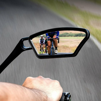 360° Rotating Motorcycle and Bicycle Mirror — Optimal Protection and Visibility 