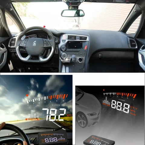 High Head Display — Optimal Visibility in All Circumstances 