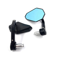 Motorcycle Anti-Glare Mirrors – Universal, Adjustable & Sporty Design