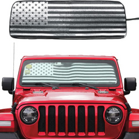 Aurinkosuoja Tuulilasille Amerikkalainen Lippu — Ainutlaatuinen Tyyli Ja Lämpösuojelu 