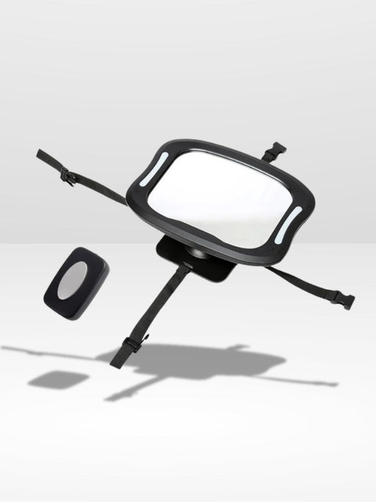 Lustro do obserwacji dla niemowląt — zintegrowane oświetlenie dla wyraźnego widzenia w nocy 