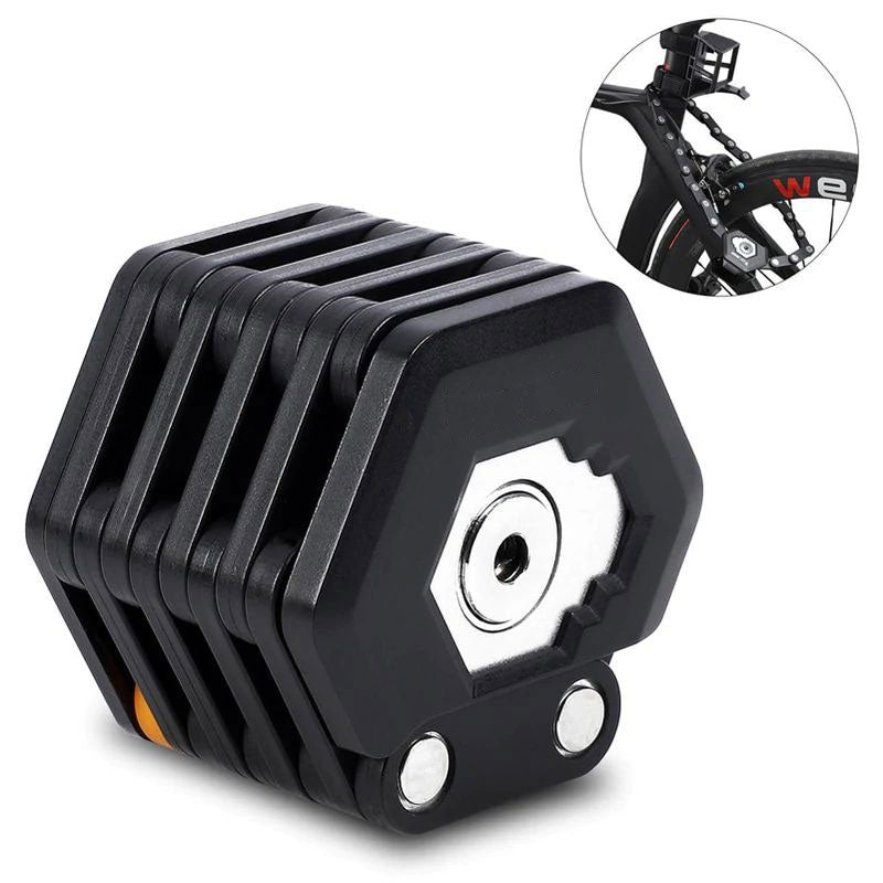 Folding Bike Lock — Compact and Sturdy Security 