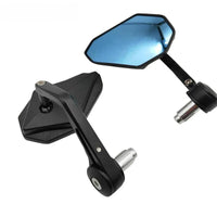 Motorcycle Anti-Glare Mirrors – Universal, Adjustable & Sporty Design