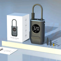 Tragbarer Reifenaufbläser — Schnelles und einfaches Aufpumpen überall 