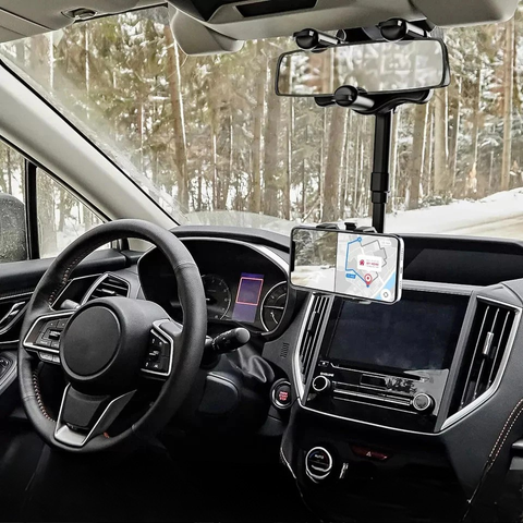 Podpora Telefonu do Auta – Uchycení na Zpětné Zrcátko 