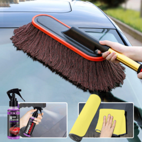 車の洗浄ブラシ – 傷をつけずに効果的に掃除する 