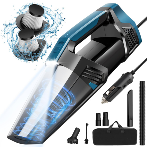 Výkonný vysavač – Účinné čištění i ve stínu 