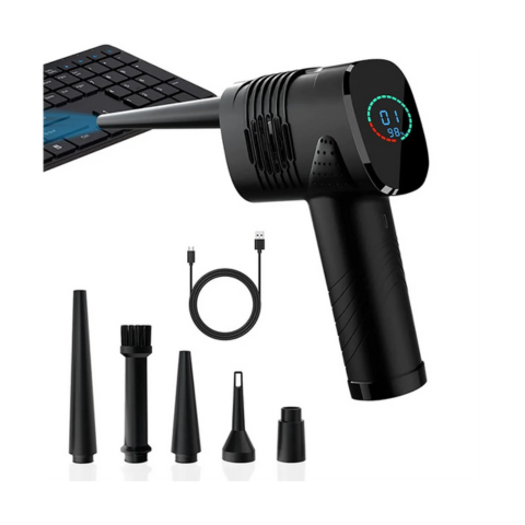 Aspirapolvere per auto senza fili 2-in-1 – Pulizia versatile e rapida 