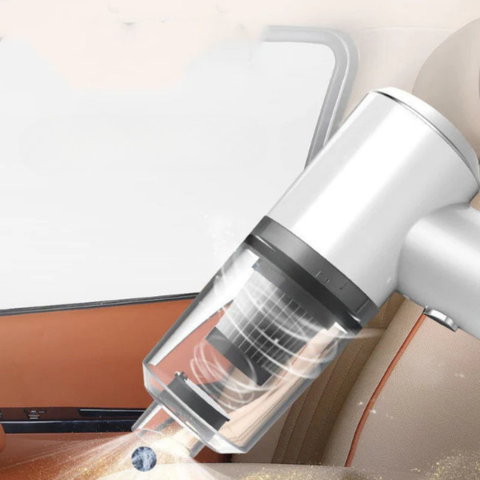 مُكنسة سيارة لاسلكية – قوة وحرية الحركة 