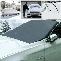 Magnetic Windshield Cover — Protection Against Frost and Snow 