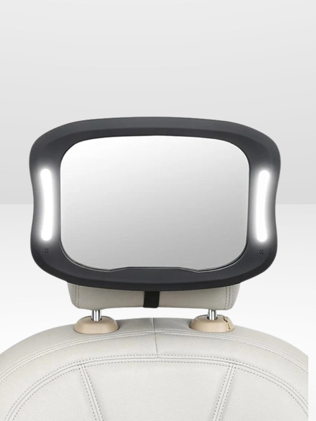 Lustro do obserwacji dla niemowląt — zintegrowane oświetlenie dla wyraźnego widzenia w nocy 